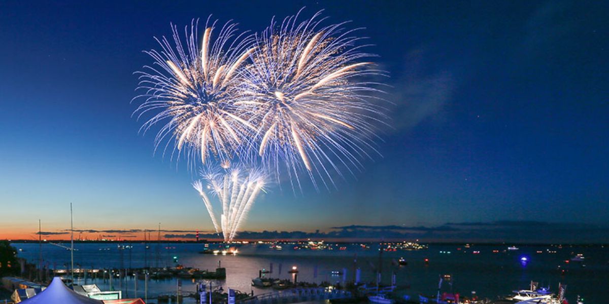 Fireworks Cowes Week