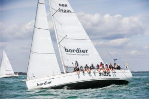 Cowes Week Racing - Bordier on the water
